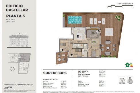 EDIFICIO CASTELLAR PLANTA 5 B